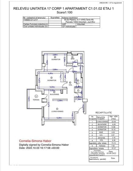3 camere Pipera | Chiria? deja in apartament Incasezi chiria din pri - 12