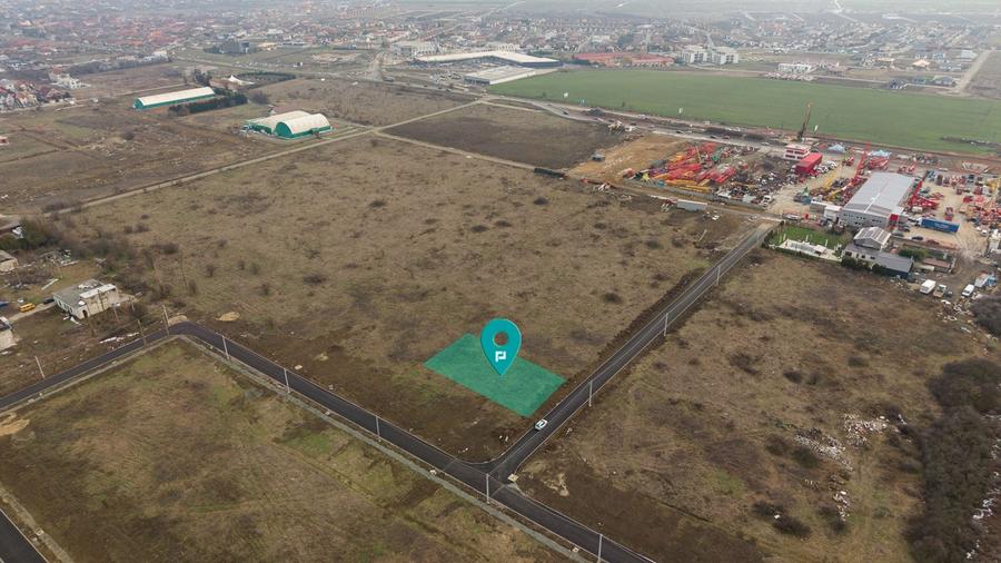 Teren Construcții intravilan de 605 mp, în Vladimirescu