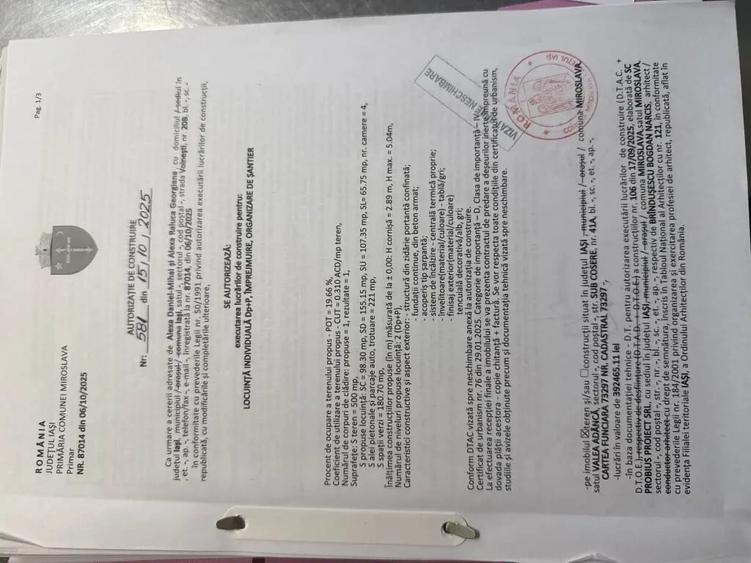 Teren de 500 mp, în Valea Adâncă
