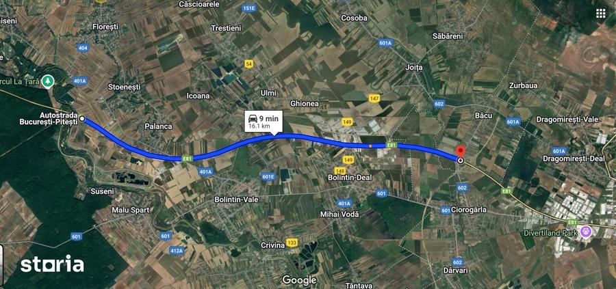 Teren de 14103 mp, în Florești