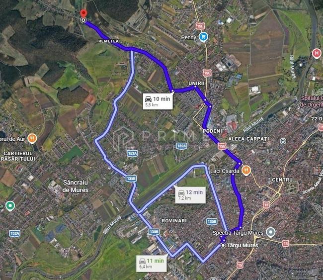 Teren Construcții intravilan de 600 mp, în Remetea