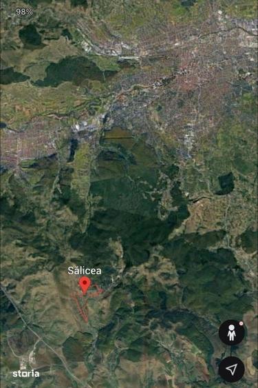 Teren de 2000 mp, în Ciurila
