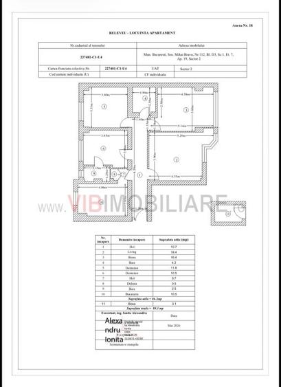 Apartament de vânzare 4 camere Mihai Bravu - 2 minute Metrou Iancului - 16