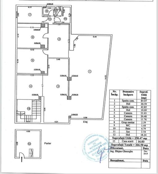 Spațiu comercial, de 470 mp, în Brâncoveanu