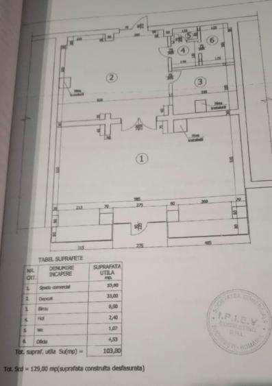 Spațiu comercial, de 140 mp, în Drumul Taberei