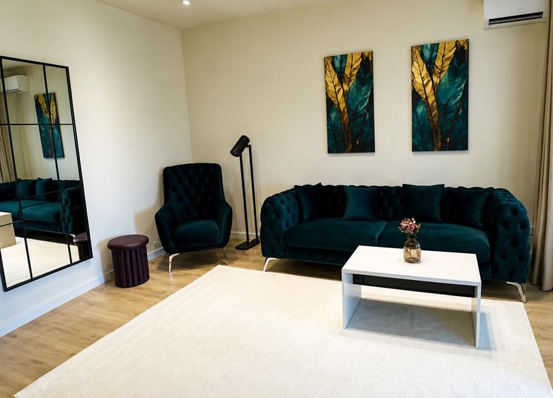 Apartament cu 2 camere decomandat, mobilat în Sisești