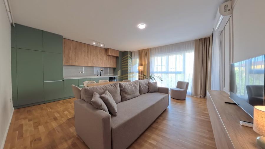 Apartament cu 2 camere semidecomandat, mobilat în Mărăști