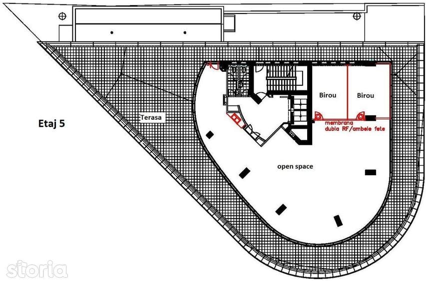 Comision 0! Inchiriere spatiu birouri in zona Armeneasca - 310mp - 4