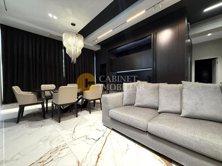 Penthouse cu 3 camere decomandat, mobilat în Tătărași