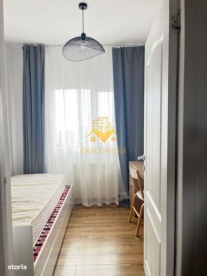 Apartament cu 3 camere, mobilat în Între Lacuri