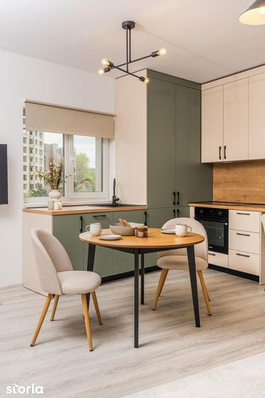 Apartament cu 2 camere, mobilat în Tineretului