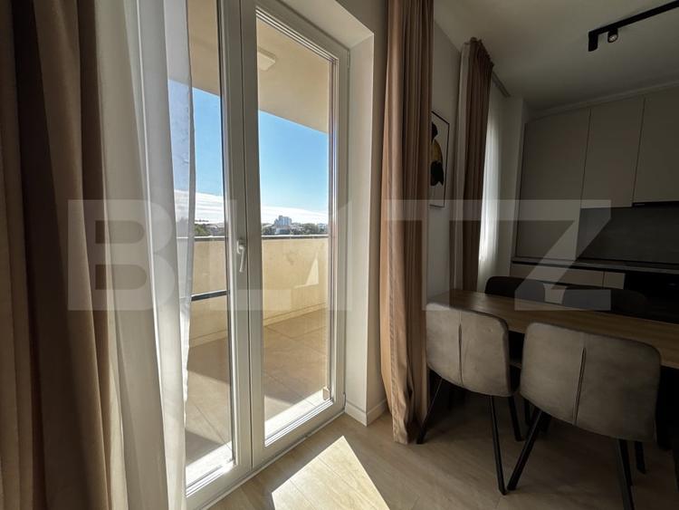 Apartament cu 2 camere semidecomandat, mobilat în Aradului