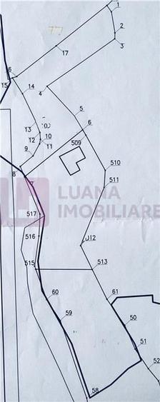 Teren Construcții intravilan de 3581 mp, în Vale