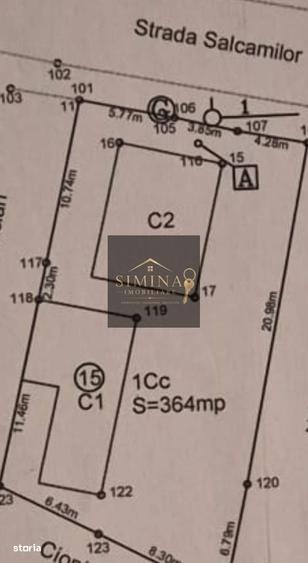 Casă cu 3 camere cu Teren 465 Mp în Central