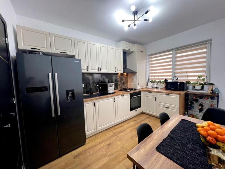 Apartament cu 3 camere semidecomandat, mobilat în Apahida
