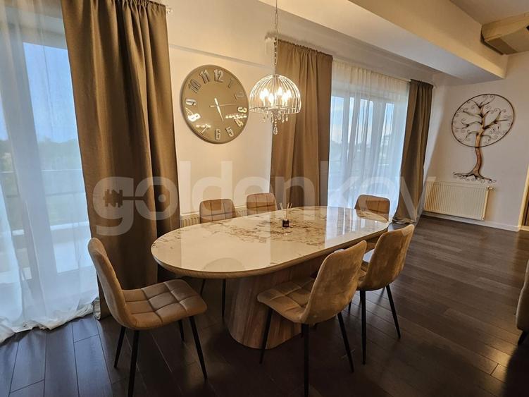 Apartament cu 4 camere decomandat, mobilat în Herăstrău