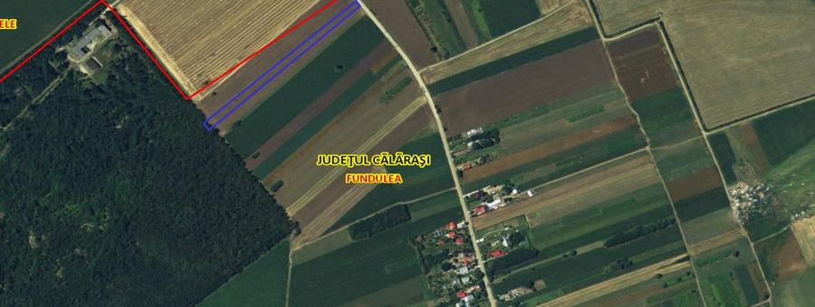Teren agricol extravilan de 5050 mp, în Gostilele