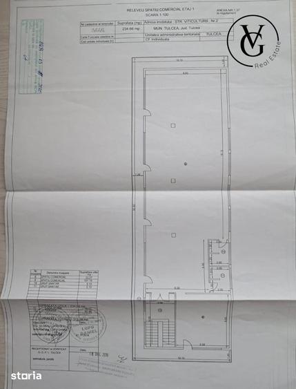 Spațiu comercial, de 242 mp, în C5