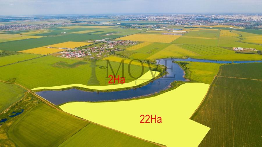 Teren agricol extravilan de 220000 mp, în Est