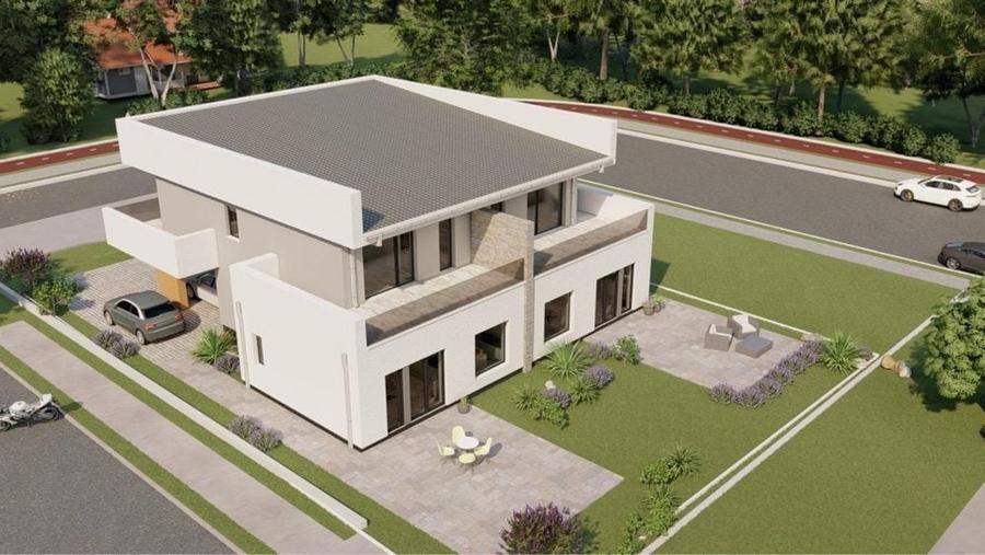 Casă cu 4 camere în Dumbrăvița