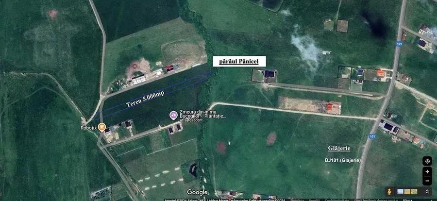 Teren de 5000 mp, în Pănicel