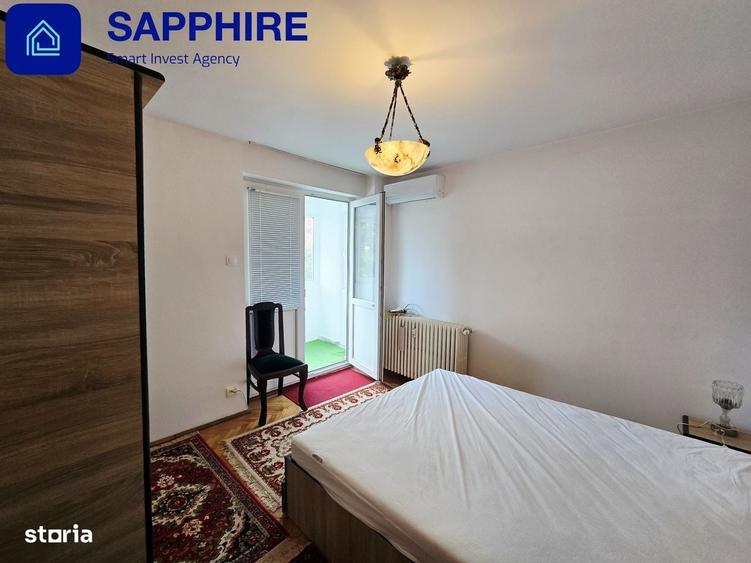 Apartament cu 3 camere semidecomandat în Iancului