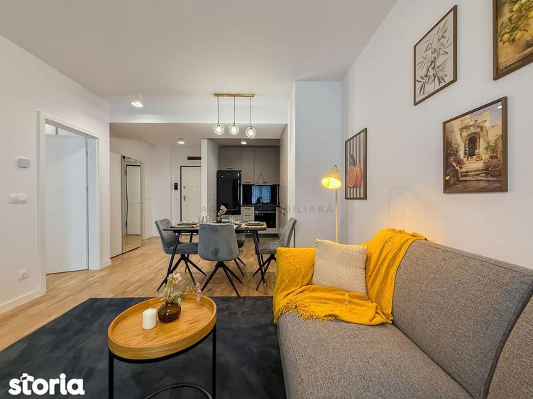 Apartament cu 2 camere semidecomandat, mobilat în Dămăroaia