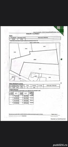 Teren de 2152 mp, în Cătina