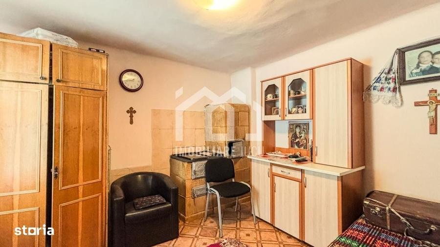 Casă cu 2 camere cu Teren 1000 Mp în Jucu