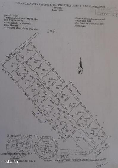 Parcele teren intravilan Mosoaia , str Piscul Priboi- Arges! - 1