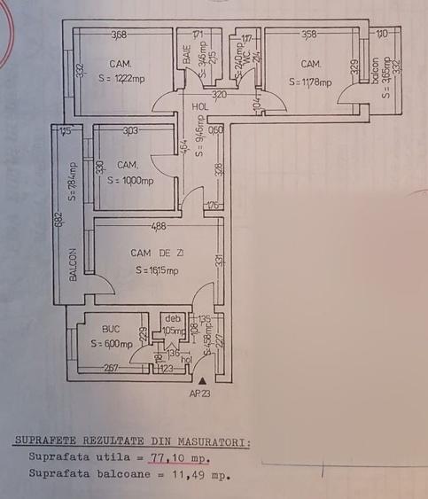 Apartament cu 4 camere semidecomandat, mobilat în Tomis Nord