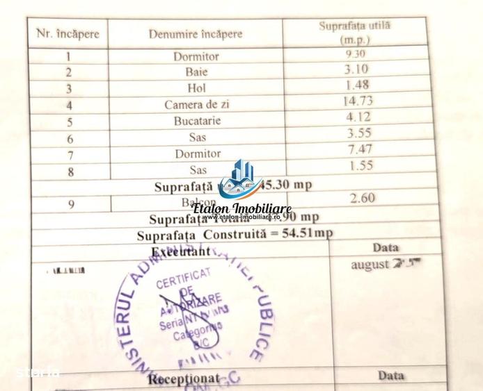 Apartament cu 3 camere semidecomandat în Calea Romanului