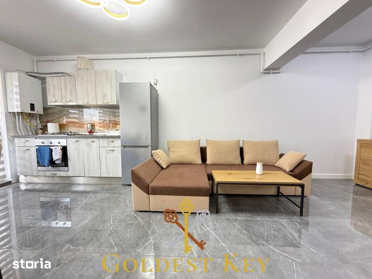 Apartament cu 2 camere semidecomandat în Baciu