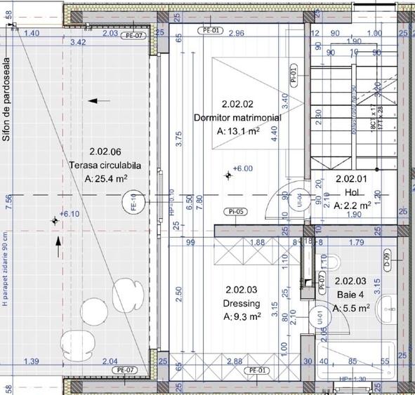 Duplex cu 5 camere cu Canalizare în Gruia