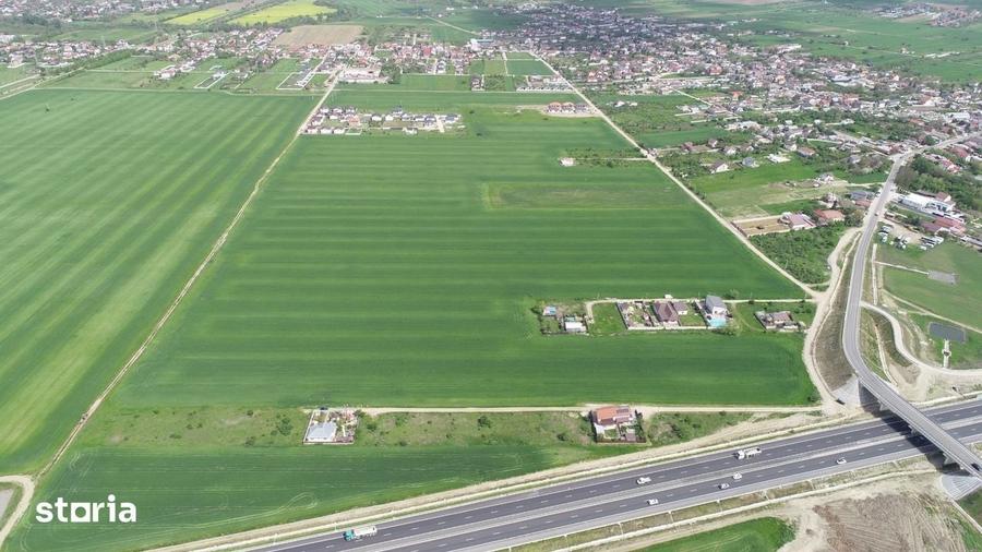 Teren intravilan de vanzare Ciorogarla, sat Darvari | 40.578 mp | - 13