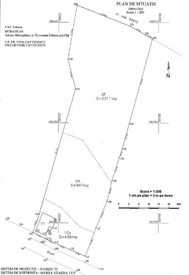 Teren Construcții intravilan de 3744 mp, în Gheorghieni