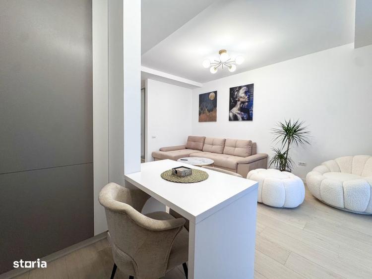Apartament cu 2 camere, mobilat în Faleza Nord