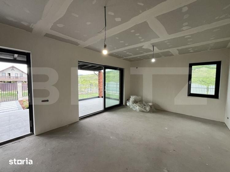 Casa pe un nivel, 115 mp utili, 505 mp teren, Popesti - 1