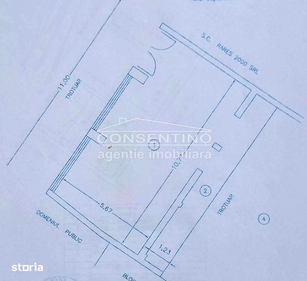 Spațiu comercial, de 130 mp, în Unirii Sud