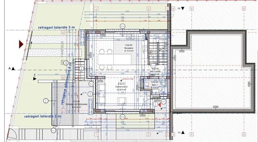 Duplex cu 4 camere cu Canalizare în Gruia