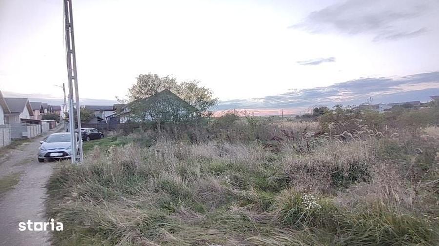 Teren de 1000 mp, în Bradu