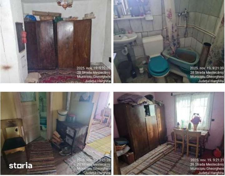 Casă cu 2 camere cu Teren 863 Mp în Central