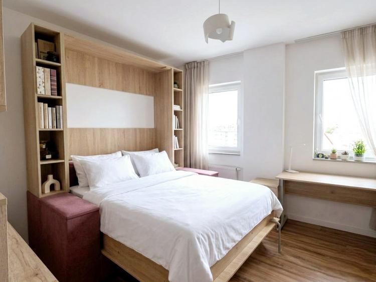 Apartament cu 3 camere semidecomandat, mobilat în Bună Ziua
