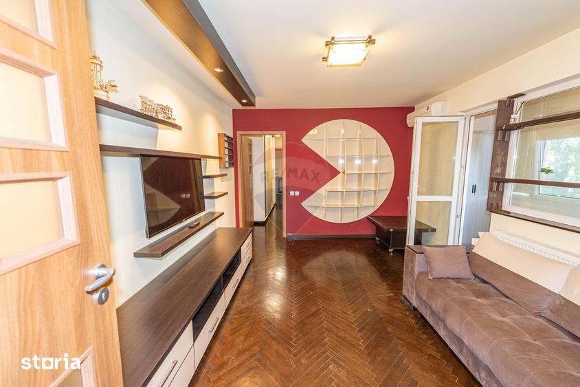 Apartament cu 3 camere, mobilat în Militari