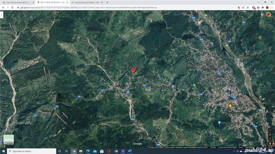 Teren intravilan, com. Aduna?i, sat Ocina - 2