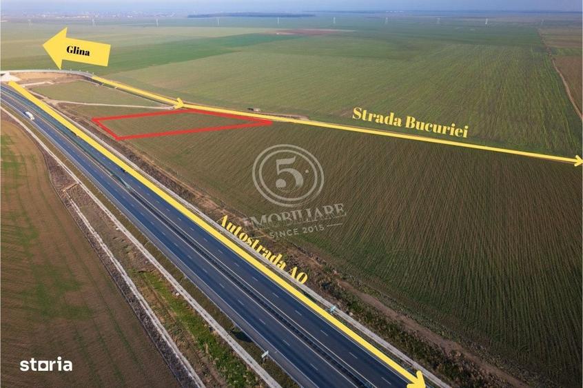 Teren 6913 mp pentru Hale Investitie Ideala langa Autostrada A0 - 3