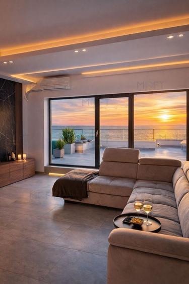 Penthouse cu 4 camere decomandat, mobilat în Nord