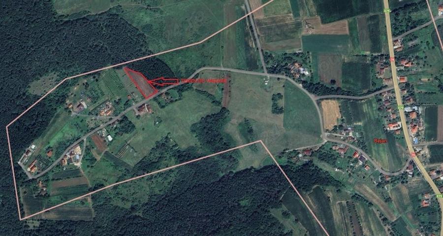 Teren de 2882 mp, în Bejan