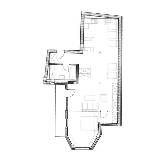 Apartament cu 2 camere decomandat în Bunloc