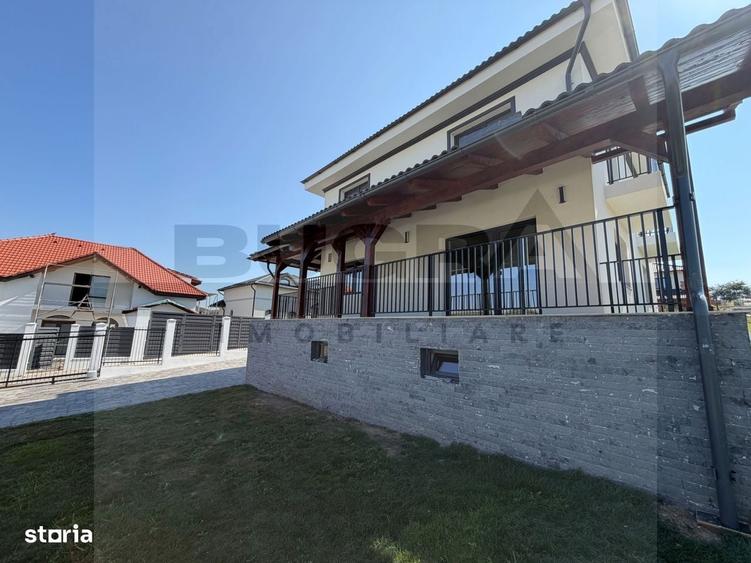 Casa individuala de 120mp, teren 500mp, finisata modern, zona Chinteni - 5